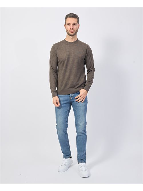 Yes Zee Crewneck Wool Blend Sweater YES ZEE | M820-H3000276